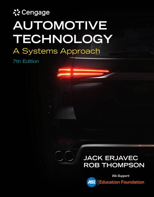 Front cover_Tech Manual For Erjavec/thompson's Automotive Technology: A Systems Approach