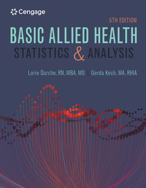 Couverture_Basic Allied Health Statistics and Analysis