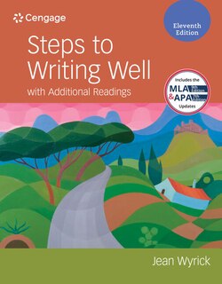 Front cover_Steps To Writing Well With Additional Readings (w/ Mla9e Updates)