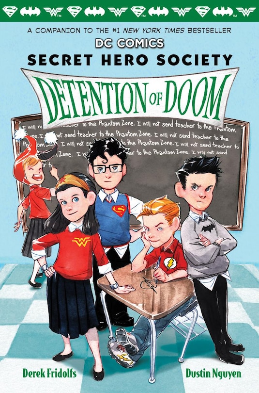 Front cover_Detention of Doom (DC Comics: Secret Hero Society #3)