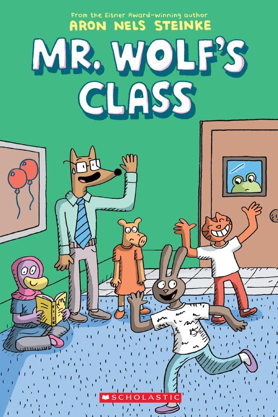 Front cover_Mr. Wolf's Class: A Graphic Novel (Mr. Wolf's Class #1)