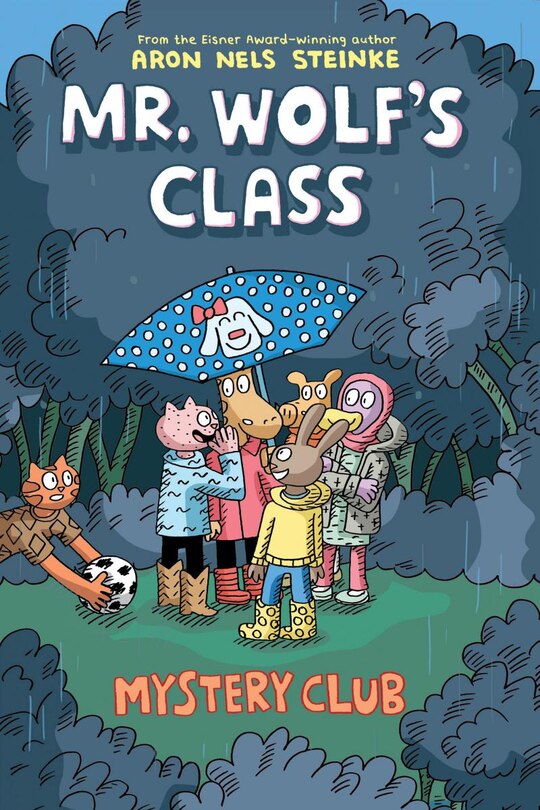 Front cover_Mystery Club: A Graphic Novel (Mr. Wolf's Class #2)