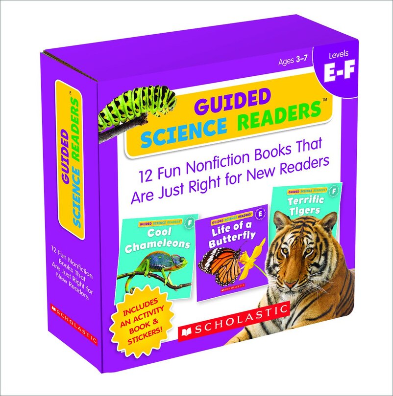 Front cover_Guided Science Readers Parent Pack: Levels E-F