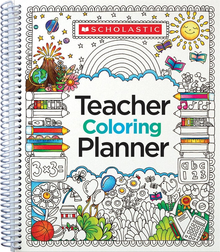 Front cover_Teaching Coloring Planner