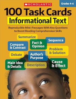 Couverture_100 Task Cards: Informational Text