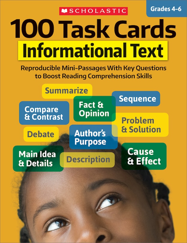 Couverture_100 Task Cards: Informational Text