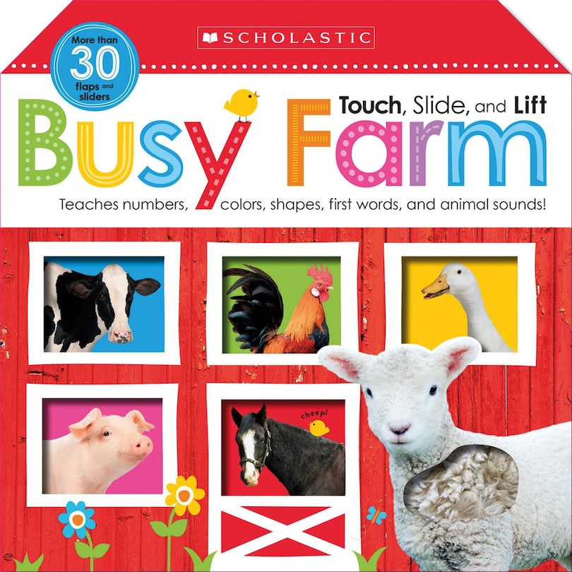Front cover_Busy Farm: Scholastic Early Learners (touch, Slide, And Lift)