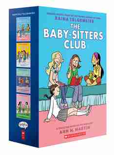 The Baby-sitters Club Graphic Novels #1-4: A Graphix Collection: Full-color Edition by Ann M. Martin