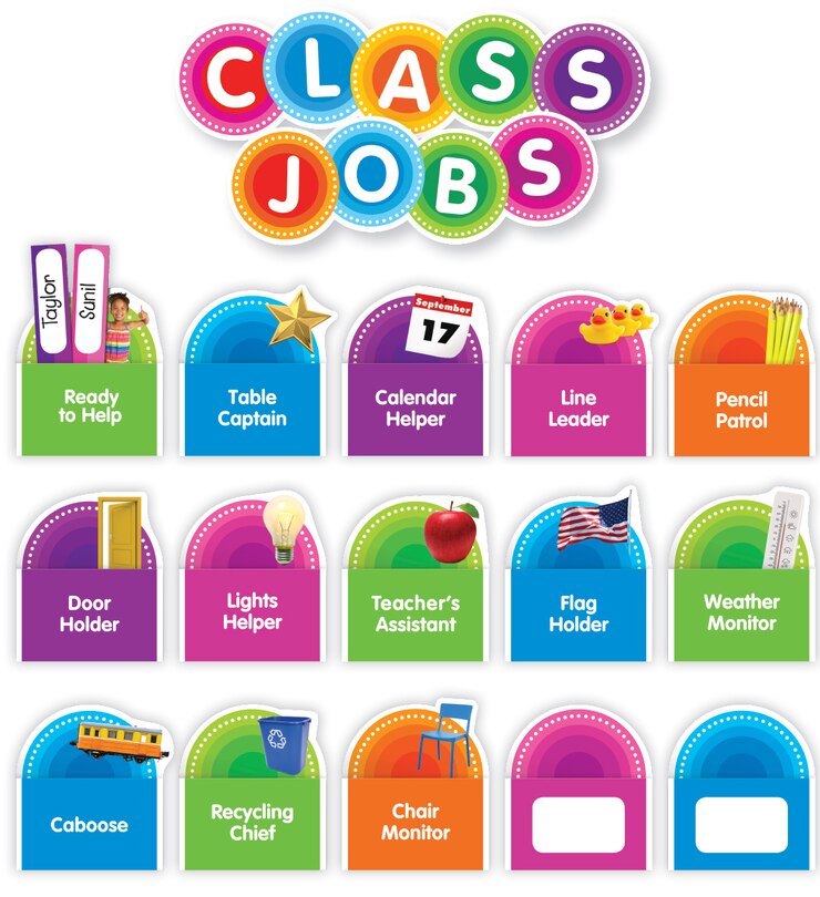 Color Your Classroom! Class Jobs