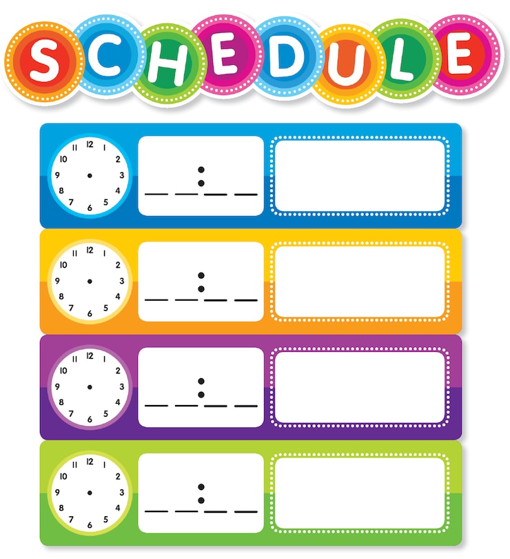 Front cover_Color Your Classroom! Class Schedule