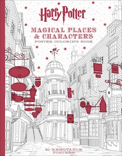 Front cover_Harry Potter Magical Places & Characters Poster Coloring Book