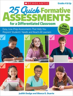 Front cover_25 Quick Formative Assessments for a Differentiated Classroom, 2nd Edition