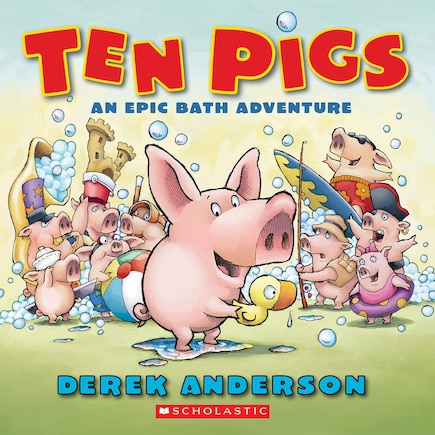 Ten Pigs: A Board Book: A Board Book