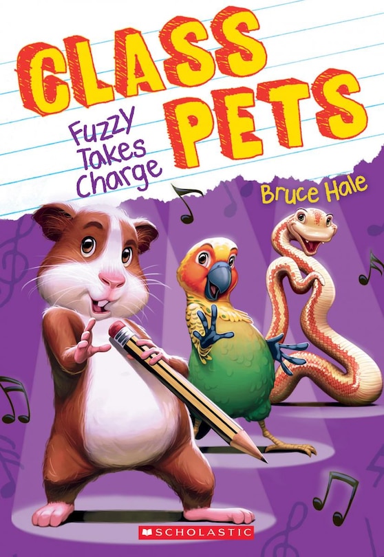 Front cover_Fuzzy Takes Charge (Class Pets #2)