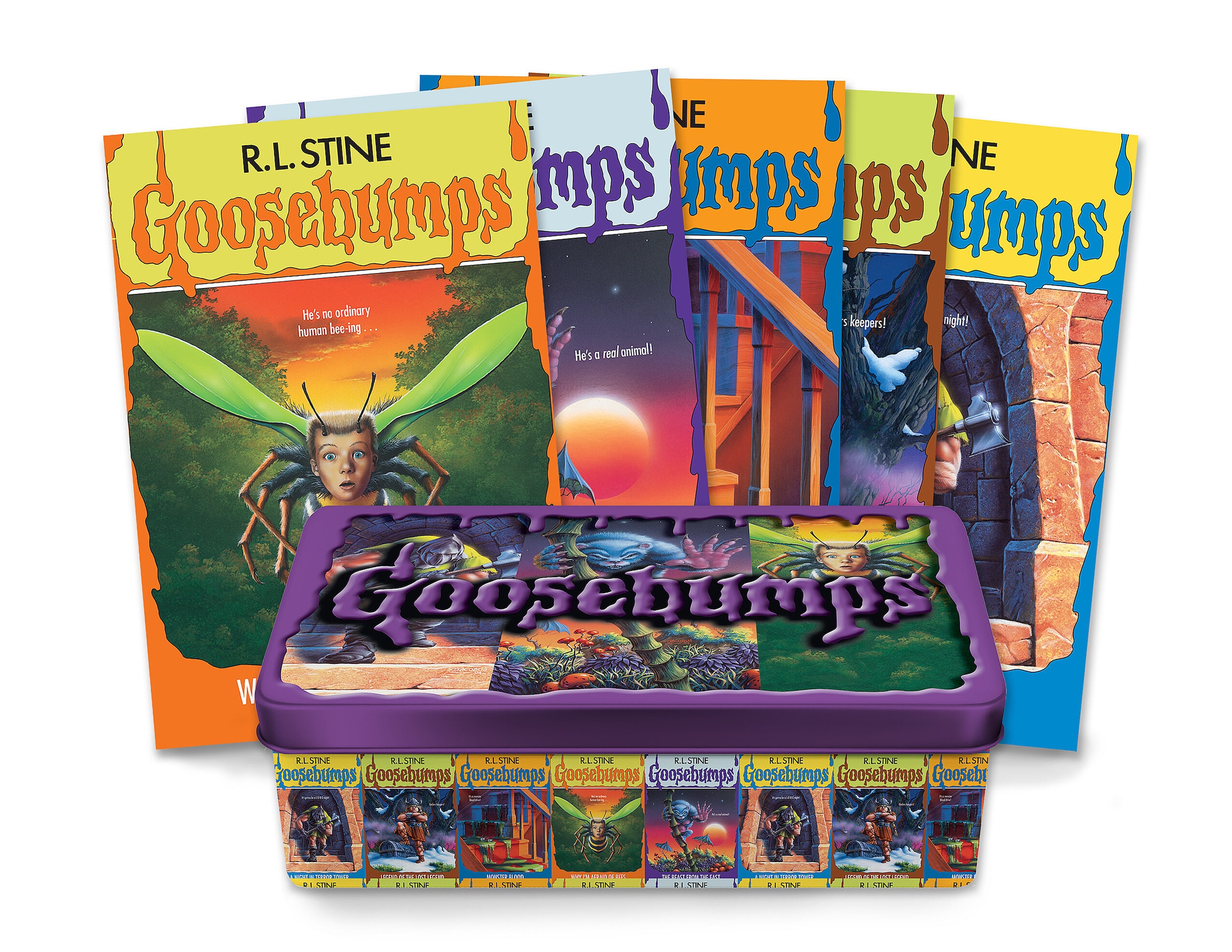 最安値 Retro Anniversary 25th Goosebumps Set Stine L R By Book 洋書