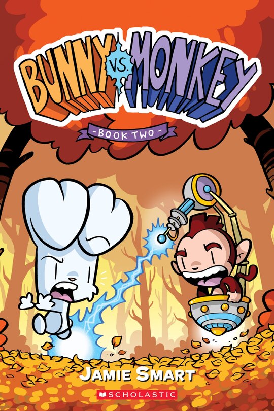 Front cover_Bunny vs. Monkey: Book Two