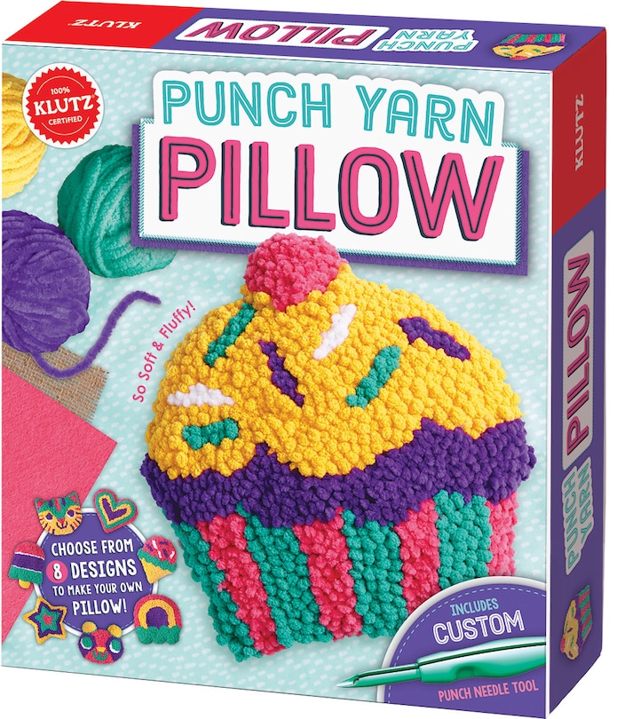 Front cover_Punch Yarn Pillow