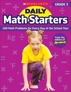Couverture_Daily Math Starters: Grade 3