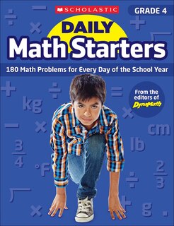Couverture_Daily Math Starters: Grade 4