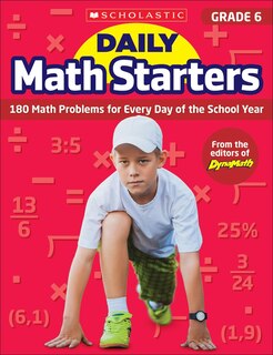 Front cover_Daily Math Starters: Grade 6
