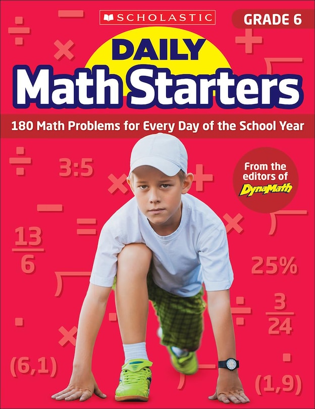 Front cover_Daily Math Starters: Grade 6