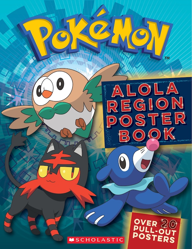 Front cover_Alola Region Poster Book (Pokémon)