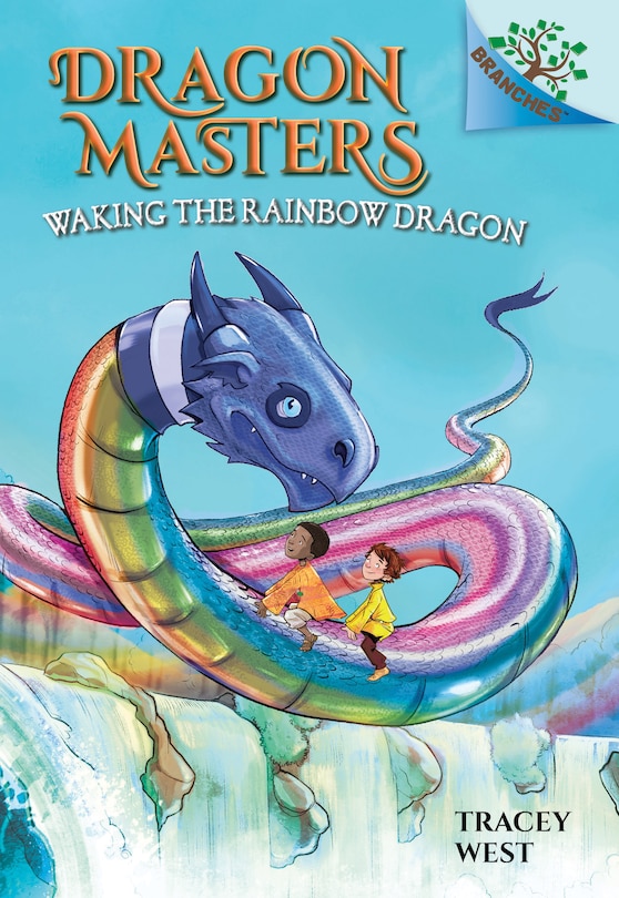 Front cover_Waking The Rainbow Dragon: A Branches Book (dragon Masters #10) (library Edition)