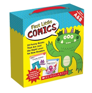 Front cover_First Little Comics Parent Pack: Levels A & B