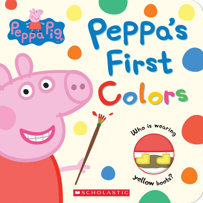 Front cover_Peppa's First Colors (Peppa Pig)