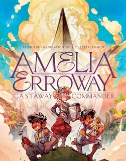 Couverture_Amelia Erroway: Castaway Commander: A Graphic Novel