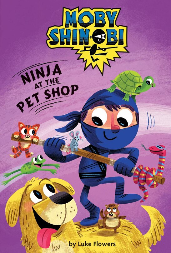 Couverture_Ninja At The Pet Shop (moby Shinobi: Scholastic Reader, Level 1)