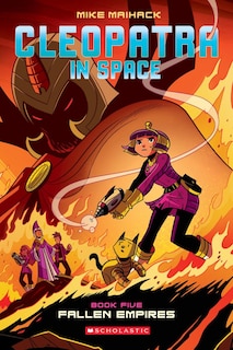 Couverture_Fallen Empire: A Graphic Novel (Cleopatra in Space #5)