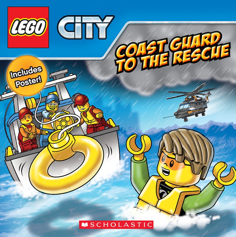 Front cover_Coast Guard To The Rescue (lego City)
