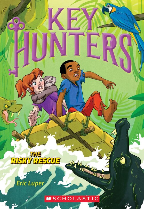 Front cover_The Risky Rescue (key Hunters #6)
