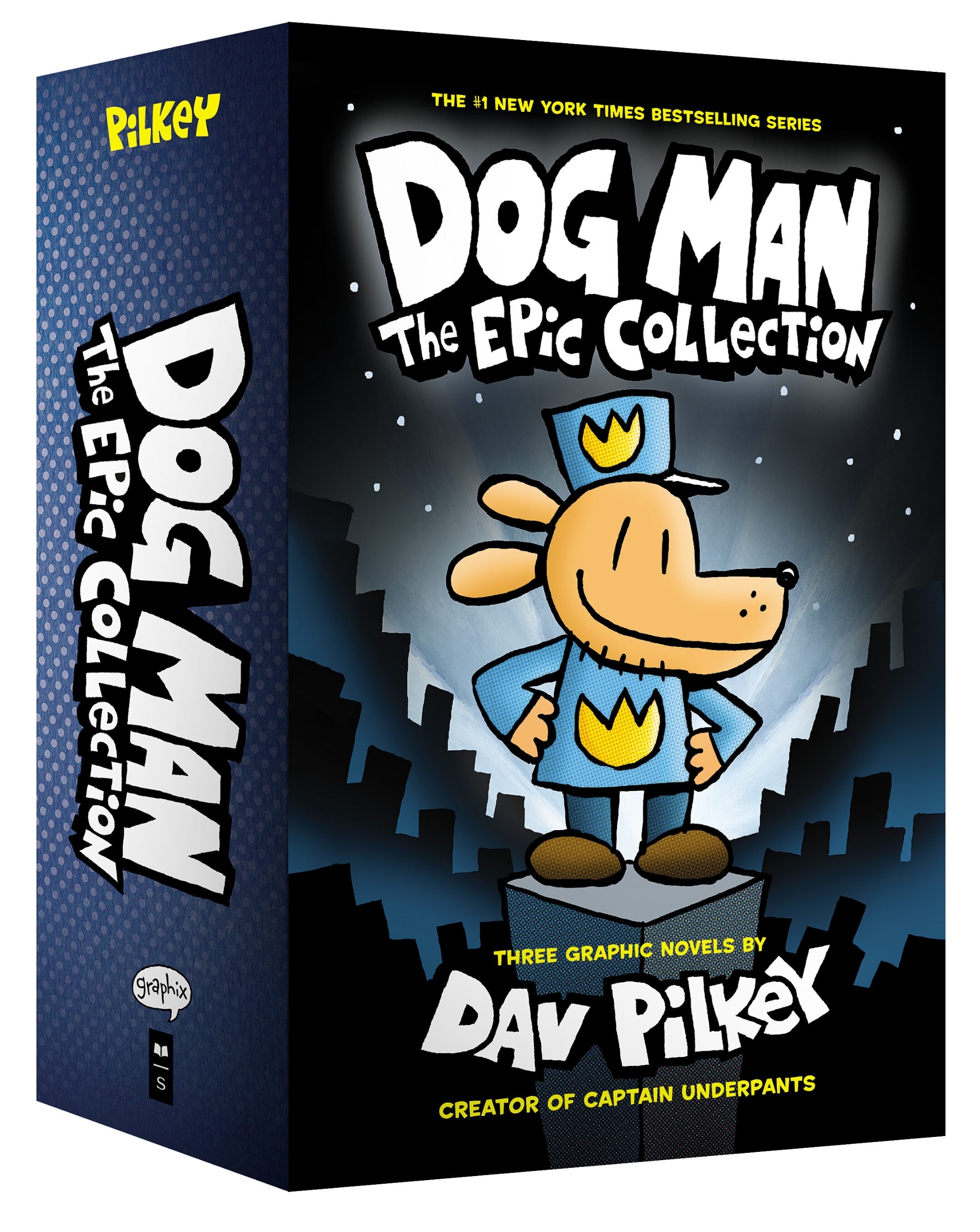 Dog Man The Epic Collection From the Creator of Captain Underpants Dog Man 1 3 Box Set