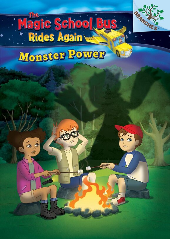 Front cover_Monster Power: Exploring Renewable Energy: A Branches Book (The Magic School Bus Rides Again)
