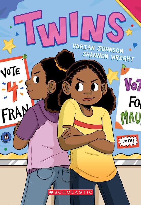 Front cover_Twins: A Graphic Novel (Twins #1)