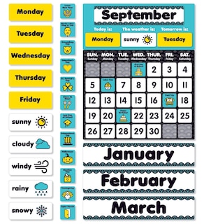 Bulletin Board: Aqua Oasis Calendar