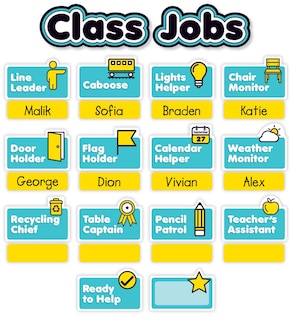 Front cover_Mini Bulletin Board: Aqua Oasis Class Jobs