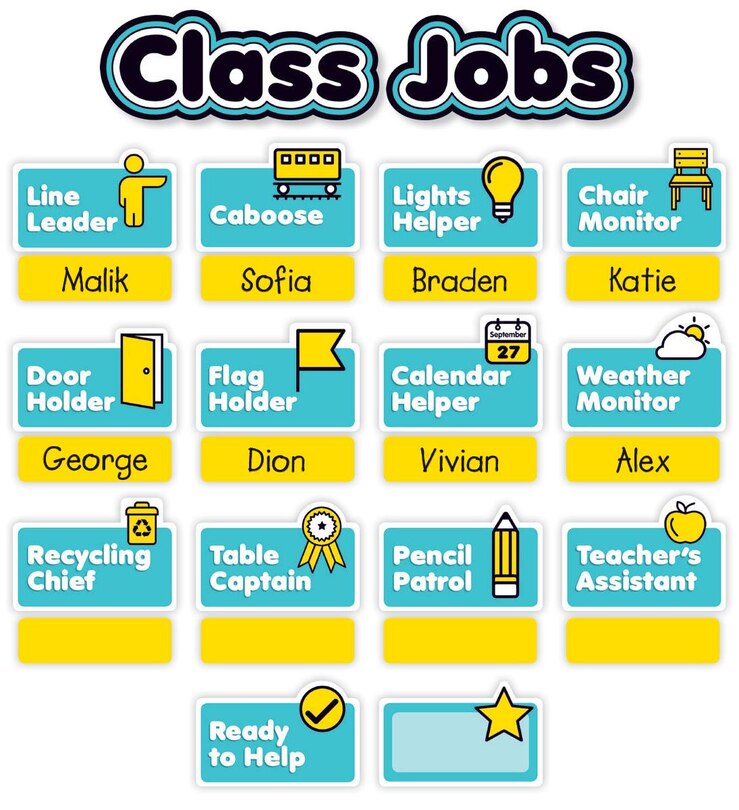 Front cover_Mini Bulletin Board: Aqua Oasis Class Jobs