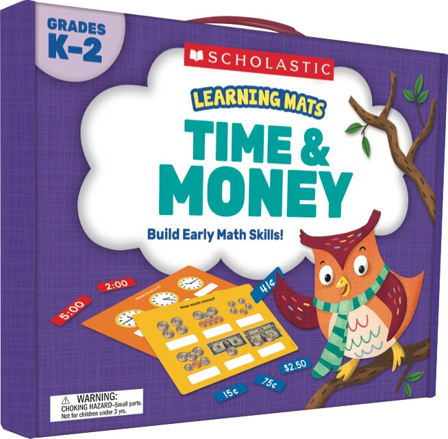Couverture_Learning Mats: Time &amp; Money