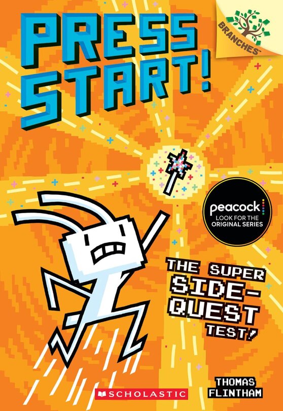 Front cover_The Super Side-quest Test!: A Branches Book (press Start! #6)