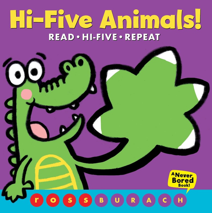 Couverture_Hi-five Animals! (a Never Bored Book!)