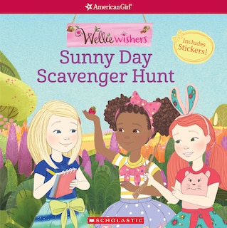 Front cover_Sunny Day Scavenger Hunt (American Girl: WellieWishers)