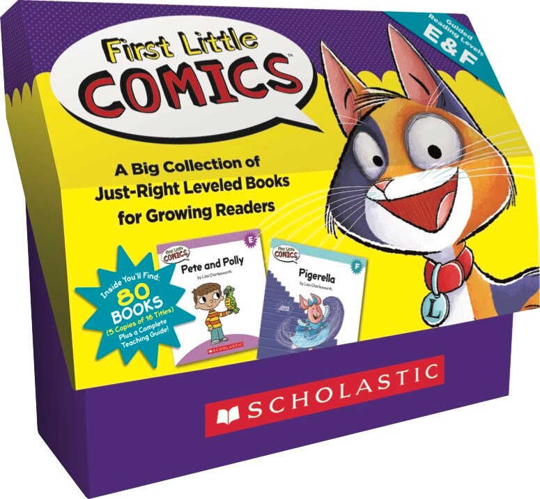 Couverture_First Little Comics Classroom Set: Levels E & F