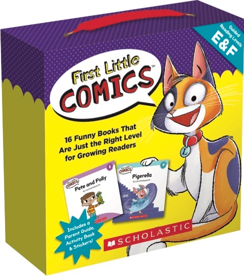 Couverture_First Little Comics Parent Pack: Levels E & F