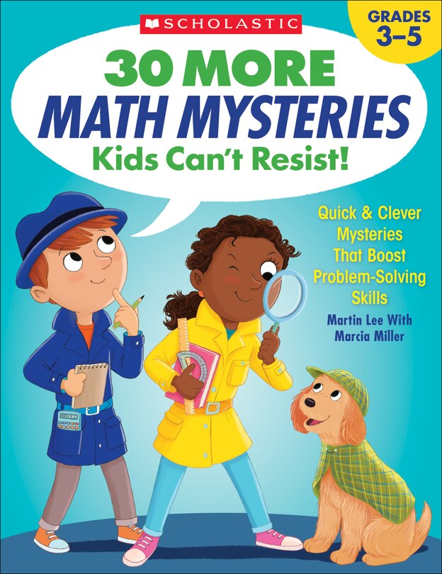 Front cover_30 More Math Mysteries Kids Can't Resist