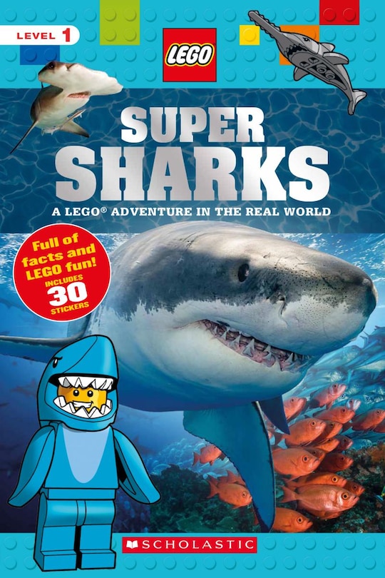 Front cover_Super Sharks (lego Nonfiction)