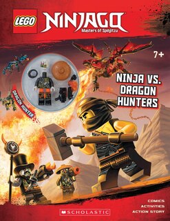 Couverture_Ninja Vs. Dragon Hunters (LEGO Ninjago: Activity Book with minifigure)