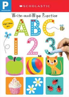 Front cover_Abc 123 Write And Wipe Flip Book: Scholastic Early Learners (write And Wipe)